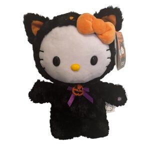 Hello Kitty Black Cat Animated Plush/Stepper